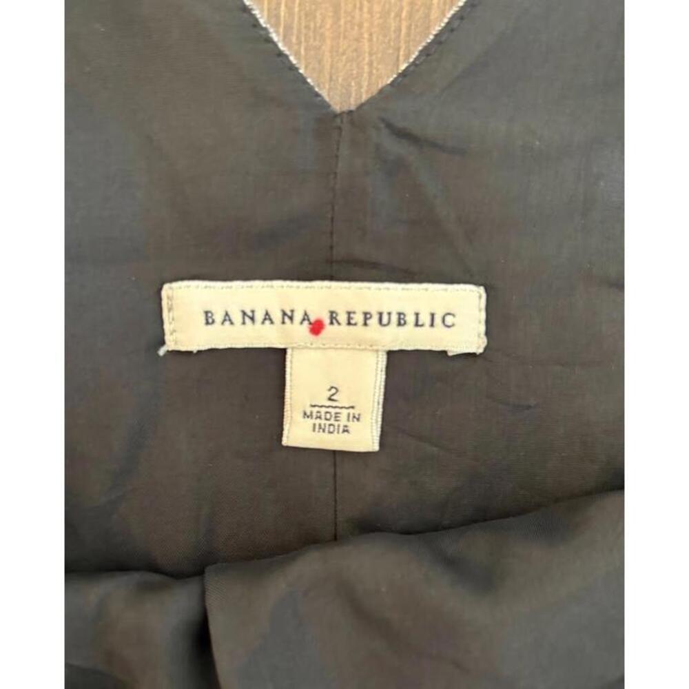 Women’s Sheath Dress Banana Republic Gray Sleeveless Size 2 - Picture 4 of 10